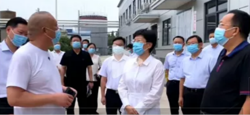 焦作市委書(shū)記葛巧紅一行蒞臨旭瑞集團(tuán)參觀調(diào)研！