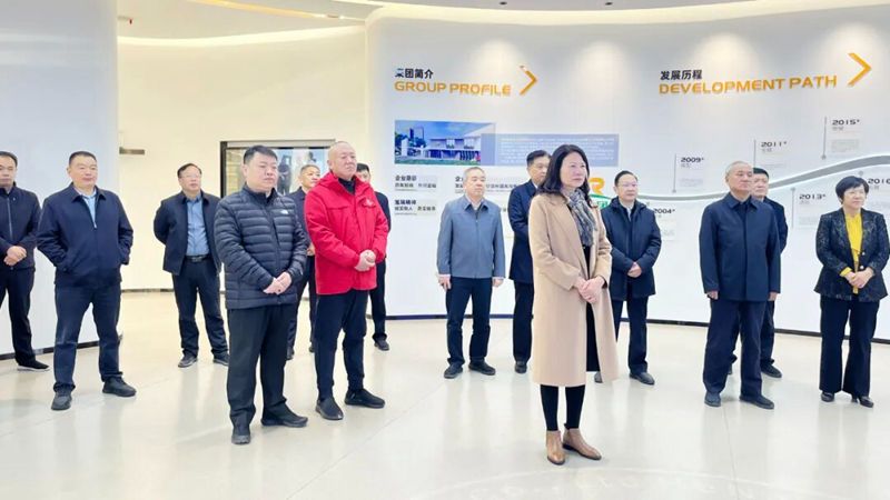 河南省政協(xié)副主席霍金花一行蒞臨旭瑞集團(tuán)參觀調(diào)研！